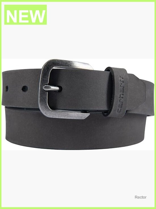 Women\'s Full Grain Leather Belt - Harness Buckle